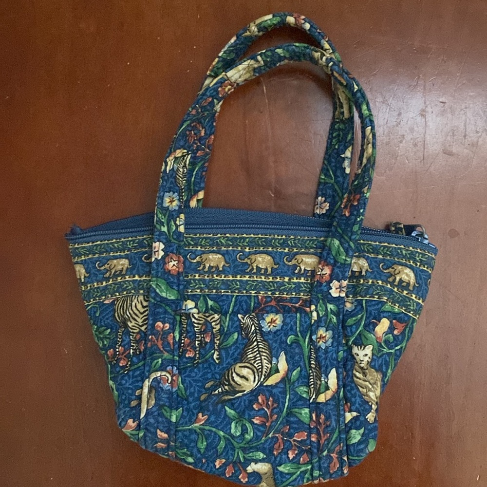 Vera Bradley mini zip bag
